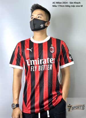 AC Milan Jersey 2024/2025 Home Shirt