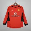 Manchester United Retro Jersey 2002 Long Sleeve Home Shirt Manchester United Retro Jersey 2002 Long Sleeve Home Shirt