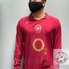 Arsenal Retro Jersey 2005 Long Sleeve Away Shirt Arsenal Retro Jersey 2005 Long Sleeve Away Shirt