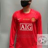 Manchester United Retro Jersey 2008 Long Sleeve Home Shirt Manchester United Retro Jersey 2008 Long Sleeve Home Shirt