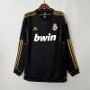 Real Madrid Retro Jersey 2011 Long Sleeve Away Shirt Real Madrid Retro Jersey 2011 Long Sleeve Away Shirt