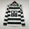 Sporting Lisbon Retro Jersey 2001 Long Sleeve Home Shirt Sporting Lisbon Retro Jersey 2001 Long Sleeve Home Shirt