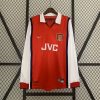 Arsenal Retro Jersey 1998 Long Sleeve Home Shirt Arsenal Retro Jersey 1998 Long Sleeve Home Shirt