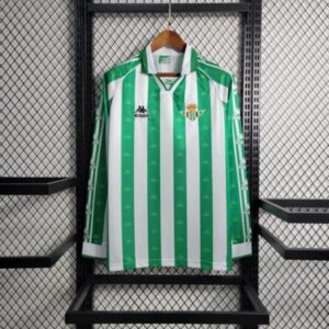 Real Betis Retro Jersey 1995 Long Sleeve Home Shirt