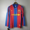 Barcelona Retro Jersey 2007 Long Sleeve Home Shirt Barcelona Retro Jersey 2007 Long Sleeve Home Shirt