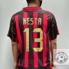 AC Milan Retro Jersey 2006 Home Shirt Name Number Set #13 NESTA AC Milan Retro Jersey 2006 Home Shirt Name Number Set #13 NESTA