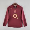 Arsenal Retro Jersey 2005 Long Sleeve Away Shirt Arsenal Retro Jersey 2005 Long Sleeve Away Shirt