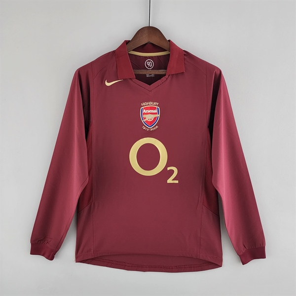 kiotviet_3338bb7d5c4ddf25af09fd81d3b92d3b Arsenal Retro Jersey 2005 Long Sleeve Away Shirt