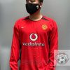 Manchester United Retro Jersey 2002 Long Sleeve Home Shirt Manchester United Retro Jersey 2002 Long Sleeve Home Shirt