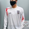 England Retro Jersey 2006 Long Sleeve Home Shirt
