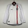 England Retro Jersey 2002 Long Sleeve Home Shirt