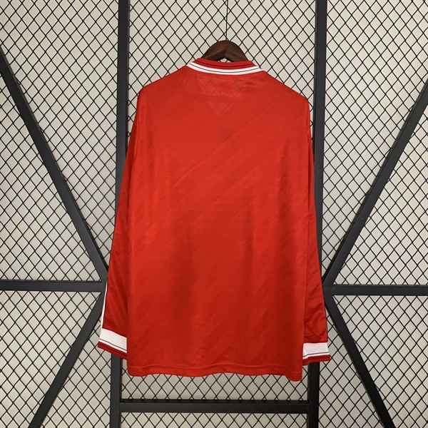 kiotviet_5dbf40b547a81819c02469002c58629b Manchester United Retro Jersey 1986 Long Sleeve Home Shirt