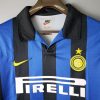 Inter Milan Retro Jersey 1998 Long Sleeve Home Shirt