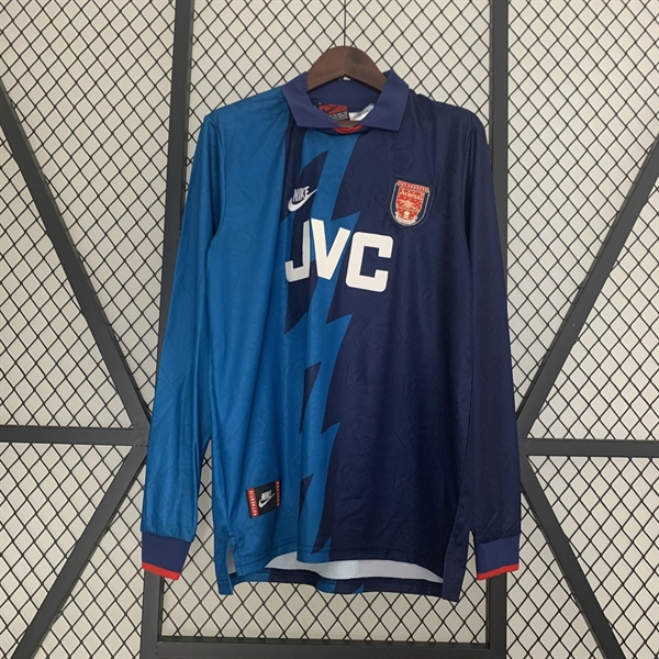 kiotviet_6c275ab5d9b024d12a4ed09b74754c49 Arsenal Retro Jersey 1995 Long Sleeve Away Shirt
