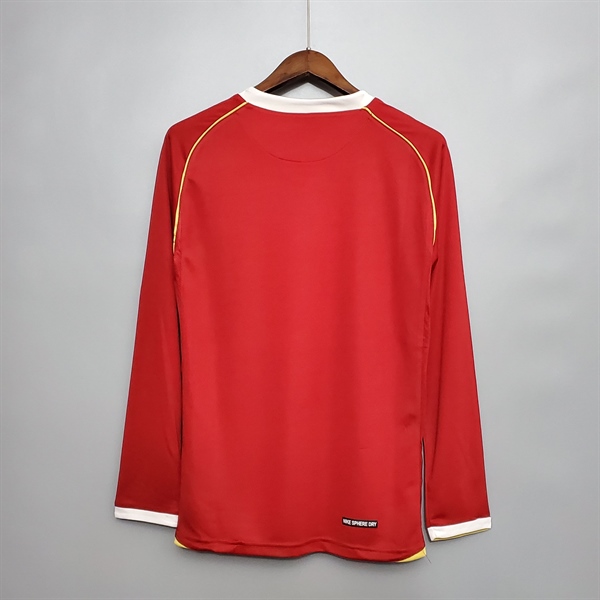 kiotviet_732adef8bedf0e76860fcf9859fa5184 Manchester United Retro Jersey 2006 Long Sleeve Home Shirt