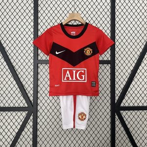 Manchester United Kids' Soccer Jersey 2009 Home