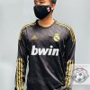 Real Madrid Retro Jersey 2011 Long Sleeve Away Shirt Real Madrid Retro Jersey 2011 Long Sleeve Away Shirt