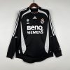 Real Madrid Retro Jersey 2006 Long Sleeve Away Shirt Real Madrid Retro Jersey 2006 Long Sleeve Away Shirt