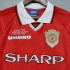 Manchester United Retro Jersey 1999 Long Sleeve Home Shirt Manchester United Retro Jersey 1999 Long Sleeve Home Shirt