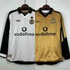 Manchester United Retro Jersey 2001 Long Sleeve Home Shirt Centenary Manchester United Retro Jersey 2001 Long Sleeve Home Shirt Centenary