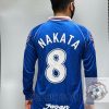 Japan Retro Jersey 1998 Long Sleeve Home Shirt Name Number Set #8 NAKATA Japan Retro Jersey 1998 Long Sleeve Home Shirt Name Number Set #8 NAKATA