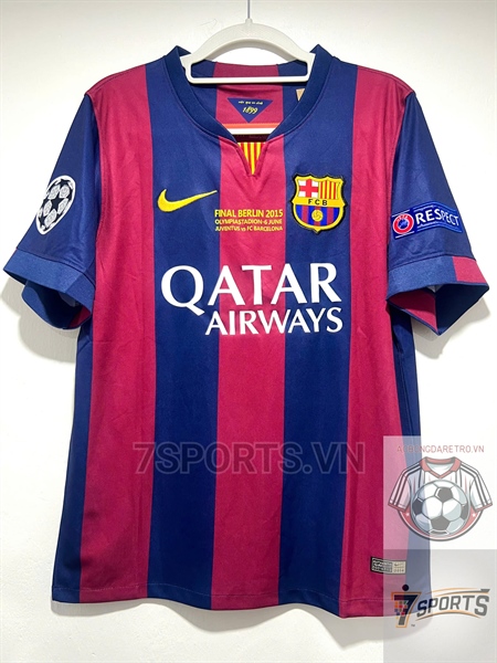 kiotviet_bf65dbe22adf93748ac0903526965f1c Barcelona Retro Jersey 2014 Home Shirt Name Number Set #10 MESSI