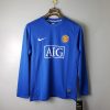 Manchester United Retro Jersey 2007 Long Sleeve Away Shirt Manchester United Retro Jersey 2007 Long Sleeve Away Shirt