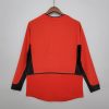 Manchester United Retro Jersey 2002 Long Sleeve Home Shirt Manchester United Retro Jersey 2002 Long Sleeve Home Shirt