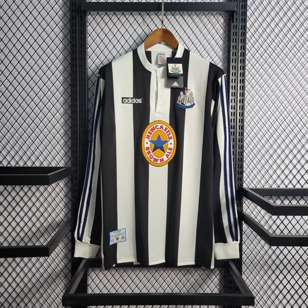 kiotviet_cfc8d19501aa6441ddcd5af7b2b38e8b Newcastle Retro Jersey 1995 Long Sleeve Home Shirt