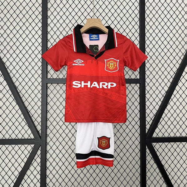 kiotviet_d6b24376fe1884cbf06759a8f4d517a5 Manchester United Kids' Soccer Jersey 1994 Home