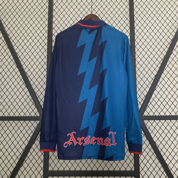kiotviet_e491c4b34b494193301d978946813048 Arsenal Retro Jersey 1995 Long Sleeve Away Shirt