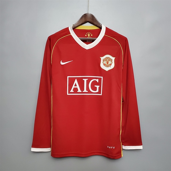 kiotviet_fba5b0f75c186baae59c6f092c469ccb Manchester United Retro Jersey 2006 Long Sleeve Home Shirt