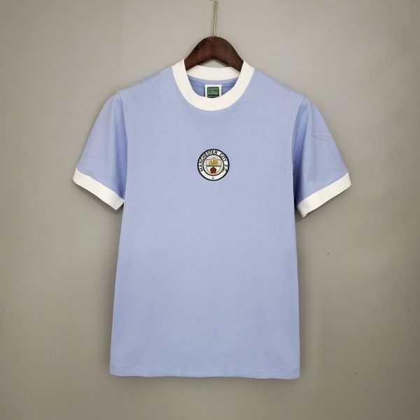 MANCHESTER CITY 1972 HOME RETRO FOOTBALL SHIRT