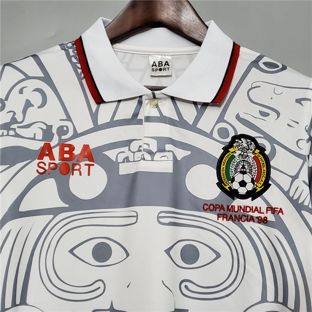 mexico-1998-away-jersey-3-1000x1000-1.jpg MEXICO WORLD CUP WHITE 1998 AWAY FOOTBALL SHIRT