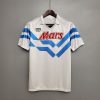 NAPOLI 1988 -1989 WHITE AWAY RETRO FOOTBALL SHIRT NAPOLI 1988 -1989 WHITE AWAY RETRO FOOTBALL SHIRT