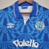 NAPOLI 1991 -1993 RETRO HOME FOOTBALL SHIRT NAPOLI 1991 -1993 RETRO HOME FOOTBALL SHIRT