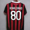 AC MILAN 2009 - 2010 HOME RETRO FOOTBALL SHIRT