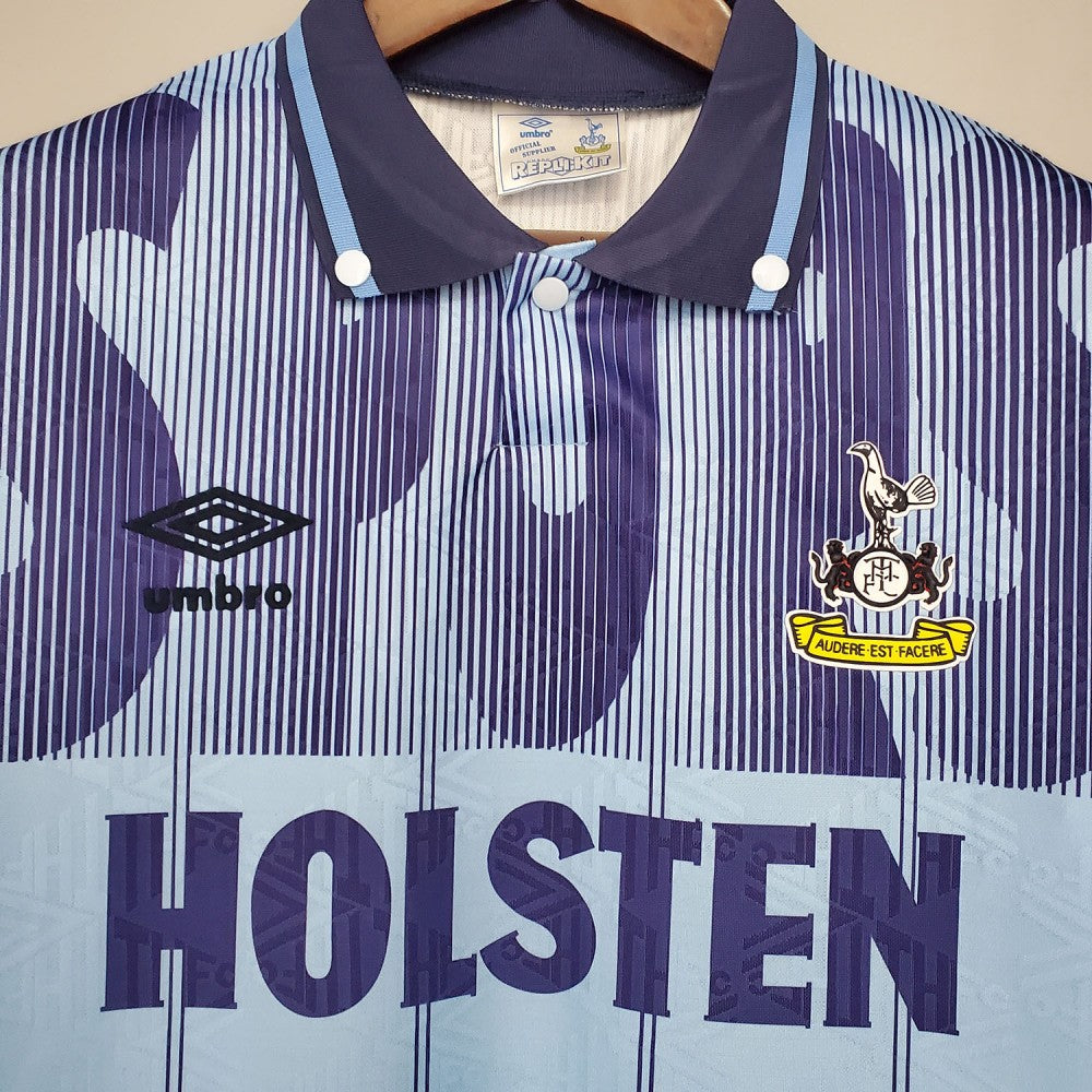 tottenham-1992-94-03-1000x1000-1.jpg TOTTENHAM 1991-1994 THIRD RETRO AWAY SKY BLUE FOOTBALL SHIRT