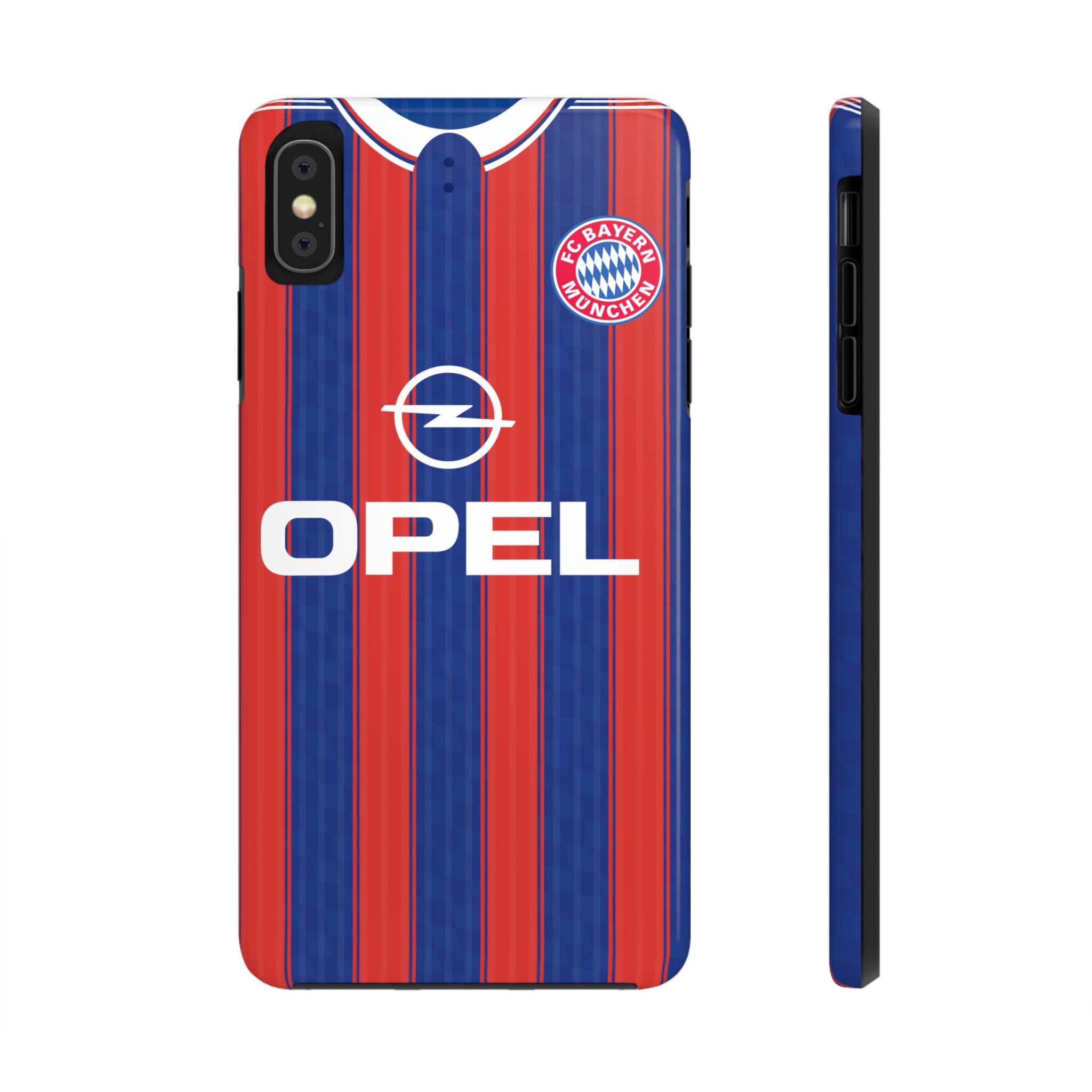 2080961610903923320_4096-1.jpeg Bayern Munich 1995 Retro Home Jersey Phone Cases - Vintage Tough Phone Cases