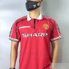 Manchester United Retro Jersey 1998 Home Shirt