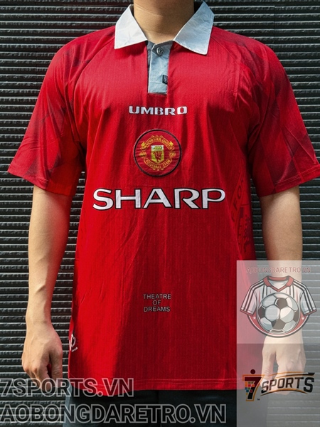 kiotviet_1554f0fd16846bf4e392961057e2ffd7 Manchester United Retro Jersey 1996 Home Shirt