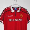 Manchester United Retro Jersey 1998 Home Shirt