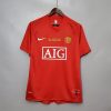 Manchester United Retro Jersey 2007/2008 Home Shirt