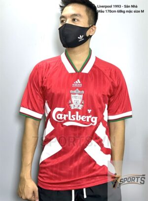 Liverpool Retro Jersey 1993 Home Shirt