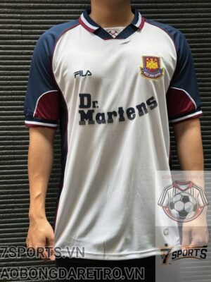 West Ham Retro Jersey United 1999/2001 Away Shirt