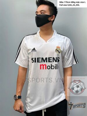 Real Madrid Retro Jersey 2004 Home Shirt
