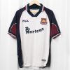 West Ham Retro Jersey United 1999/2001 Away Shirt West Ham Retro Jersey United 1999/2001 Away Shirt