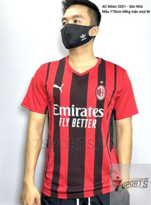 AC Milan Retro Jersey 2021 Home Shirt