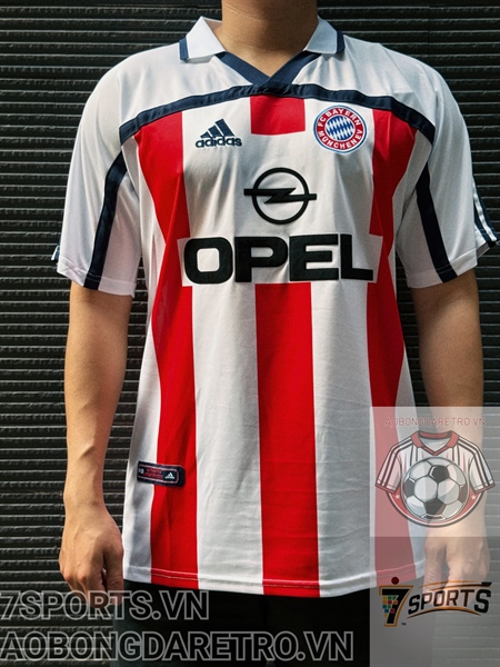 kiotviet_b50d799f6680da8a8bb4e23241750c6f Retro Jersey Bayern Munich 2000 - Away Shirt