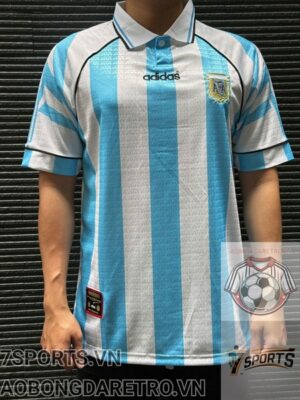 Argentina Retro Jersey 1996 Home Shirt